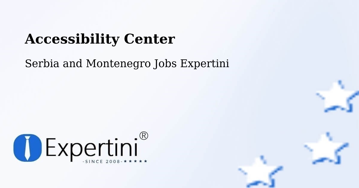 Accessibility Statement – Cap Santé - Serbia and Montenegro Jobs Expertini